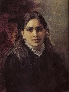 Ilia Efimovich Repin Strehl Tova other portraits Sweden oil painting artist